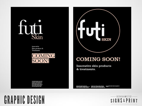 Branding and poster design.